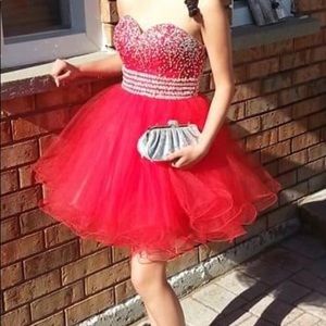 Beautiful red prom/graduation/birthday dress❤️